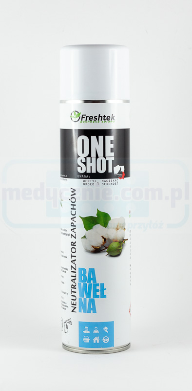 Neutralizator zapachów ONE SHOT Bawełna 600ml